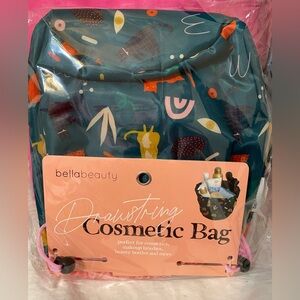 Bella Beauty Drawstring Cosmetic Bag NWT